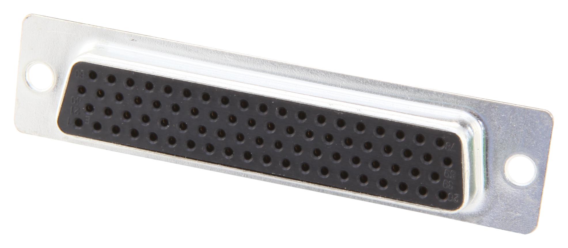 17EHD078SAA000 CONN,78 D SHELL, SOLDER,PINS AMPHENOL ICC