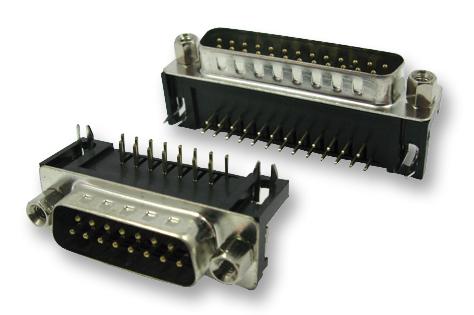 618025231221 PLUG, D SUB, PCB, R/A, 25WAY WURTH ELEKTRONIK