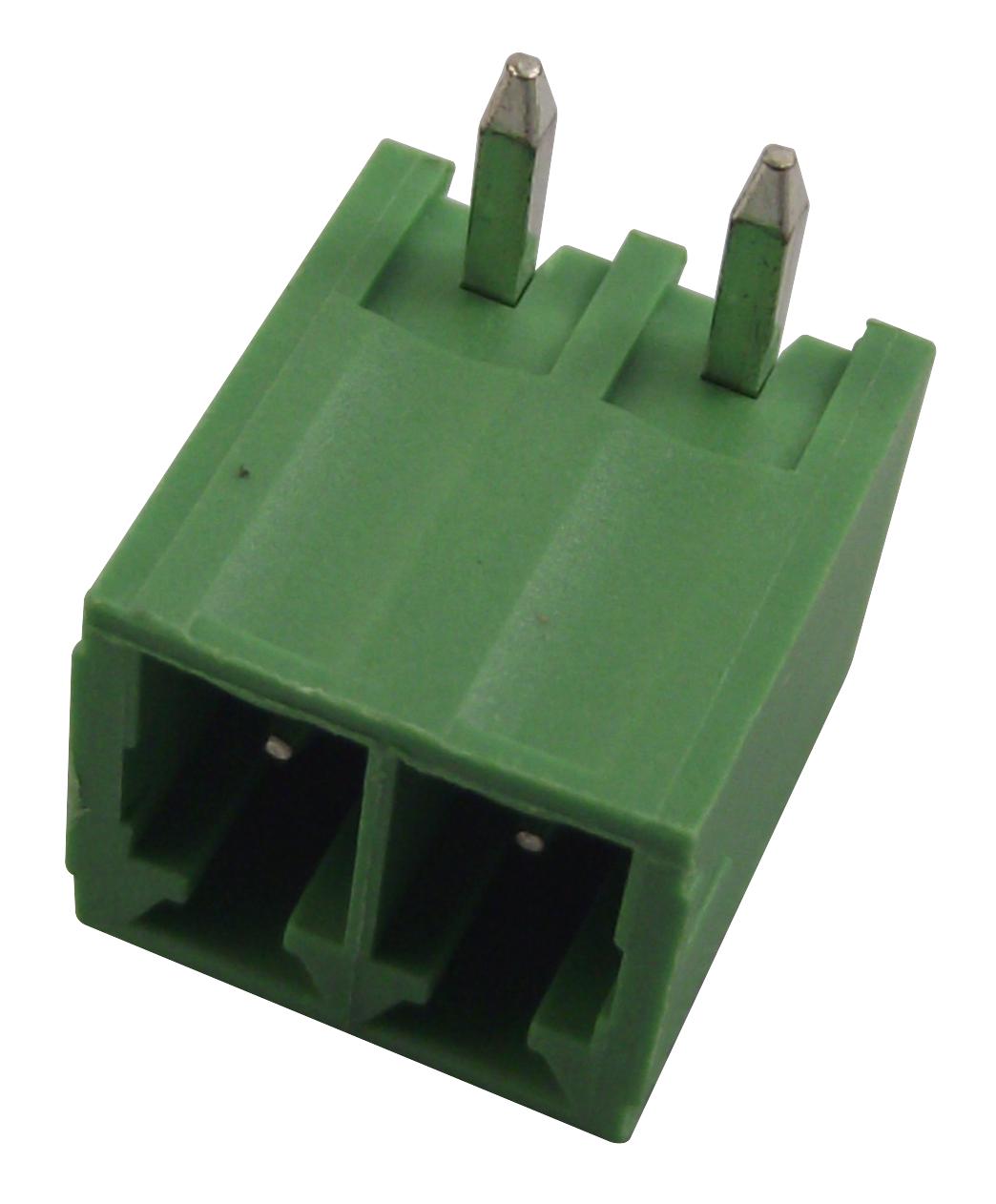 691322110002 TERMINAL BLOCK, HEADER, 2WAYS, TH R/A WURTH ELEKTRONIK