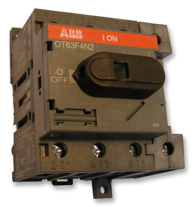 OT63F4N2 SWITCH,DISCONNECTOR,4P,63A ABB