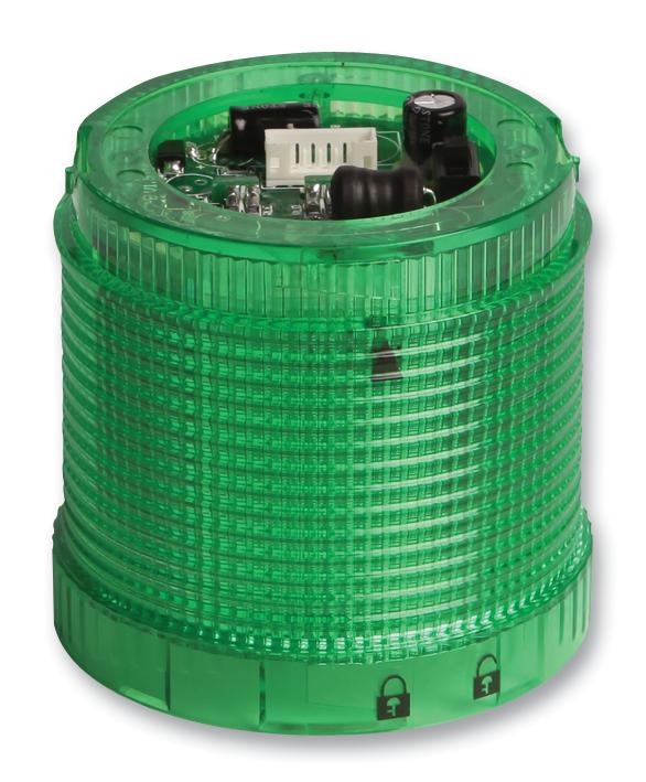 DIS7222 LED MODULE, 70MM, DC24V, GRN DELTA DESIGN