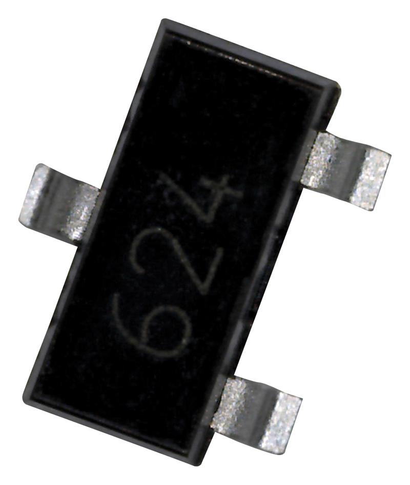 FMMT624TA TRANSISTOR,NPN,125V,1A,SOT23-3 DIODES INC.