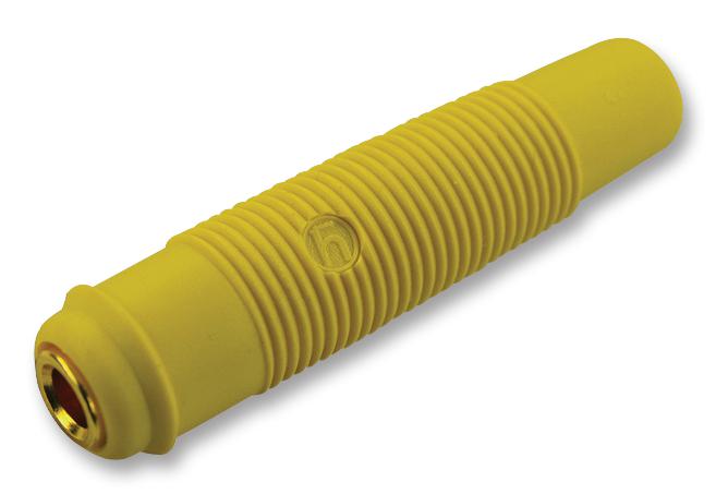 931804703 SOCKET, 4MM, YELLOW, 5PK, KUN 30 HIRSCHMANN TEST AND MEASUREMENT