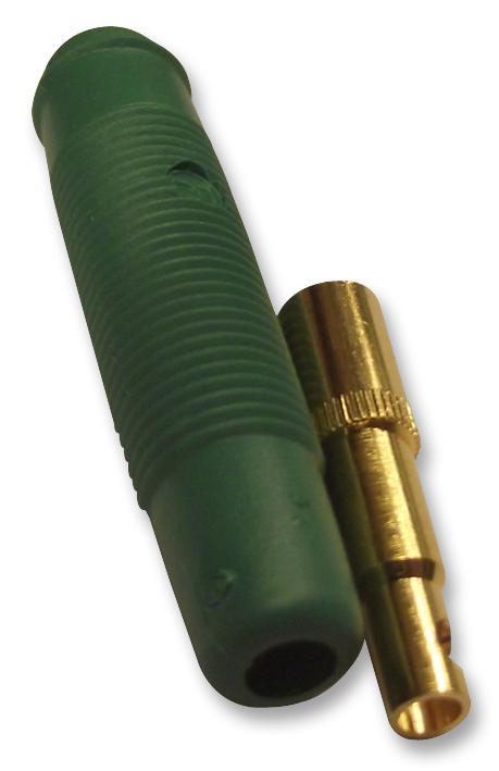 931804704 SOCKET, 4MM, GREEN, 5PK , KUN 30 HIRSCHMANN TEST AND MEASUREMENT