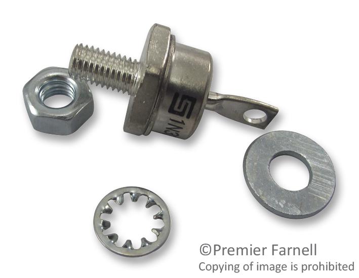 1N3315B DIODE, ZENER, 5%, 16V, 50W, DO5 SOLID STATE