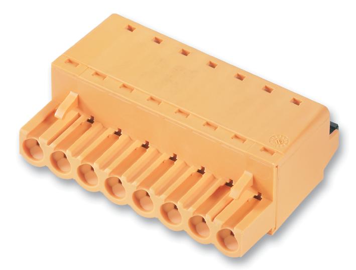 1013710000 TERMINAL BLOCK, PLUGGABLE, 4POS, 12AWG WEIDMULLER
