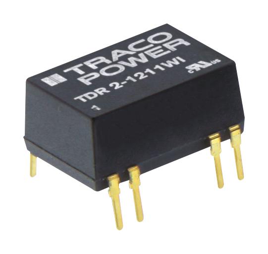 TDR 2-2411WI CONVERTER, DC-DC, 5V, 2W TRACO POWER