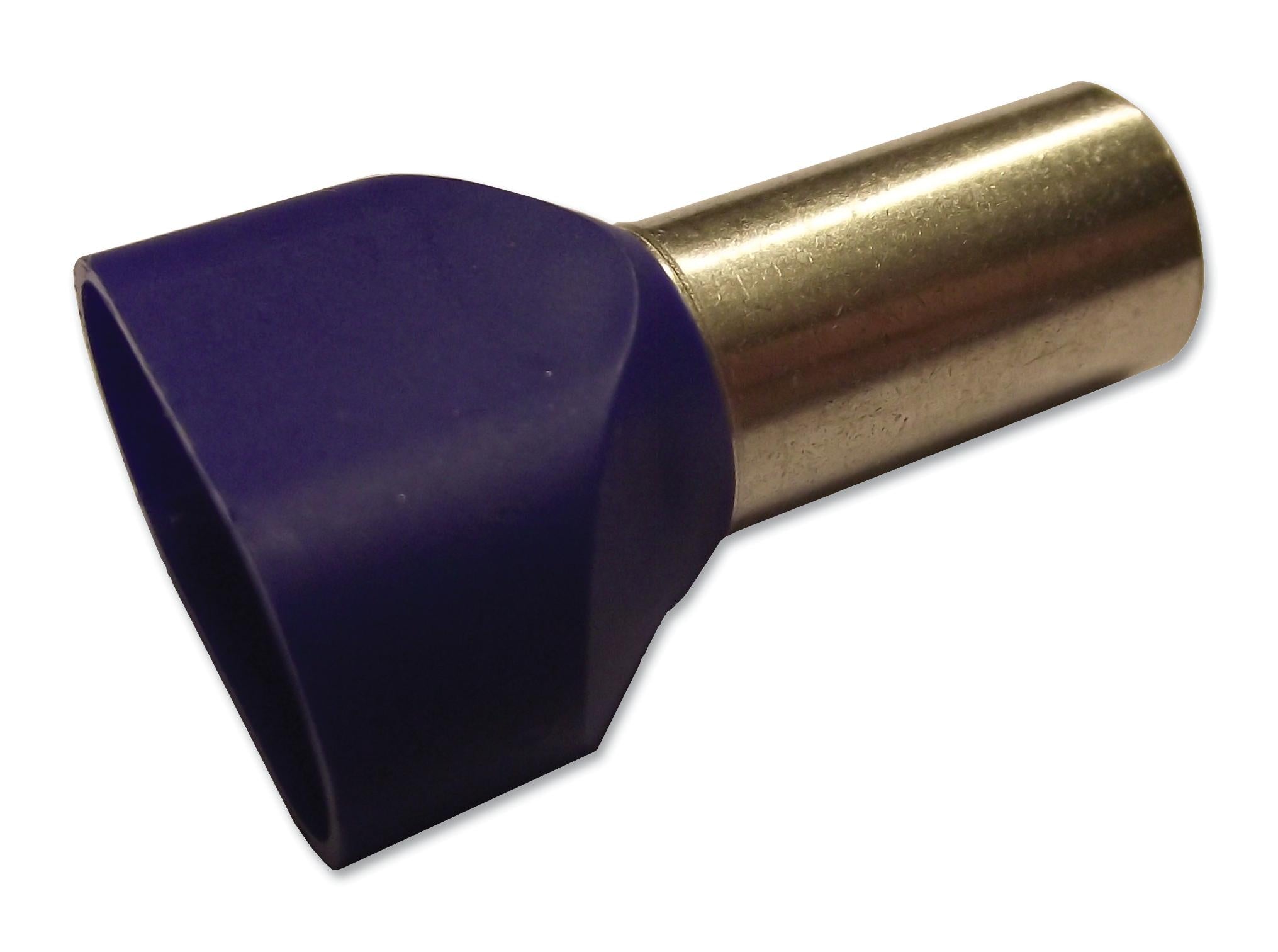 TWE10-12 FERRULE, INSULATED, TWIN, 10MMSQ., PK50 JST (JAPAN SOLDERLESS TERMINALS)