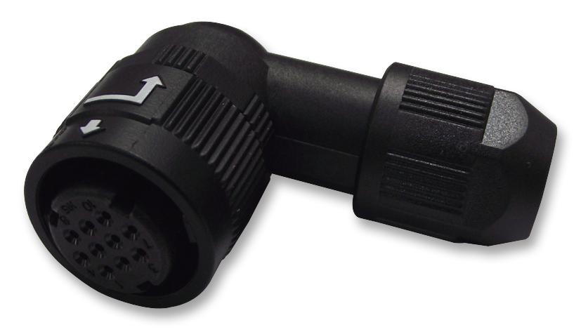 HR34B-12WLPE-10S PLUG, SOCKET CNTS, R/A, IP67, 10WAY HIROSE(HRS)