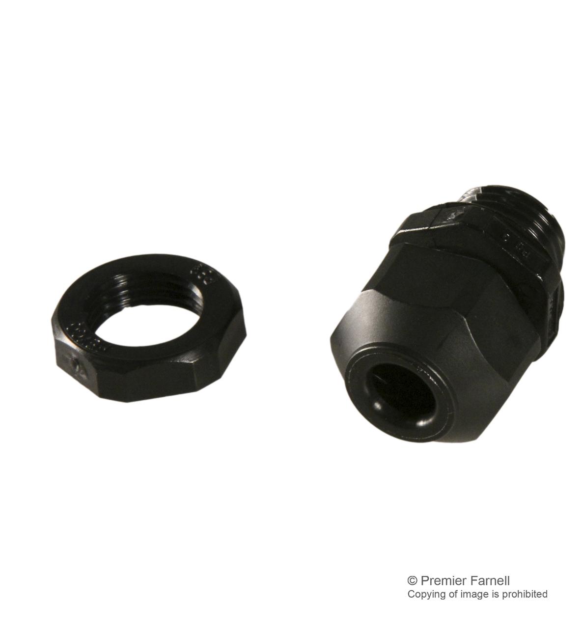 1427CG9 CABLE GLAND, BLACK, IP68 HAMMOND