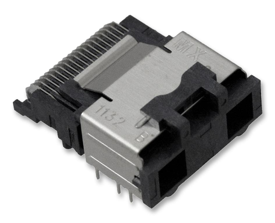 1888019-6 RECEPTACLE, MINI SAS, THT, R/A, 36WAY TE CONNECTIVITY