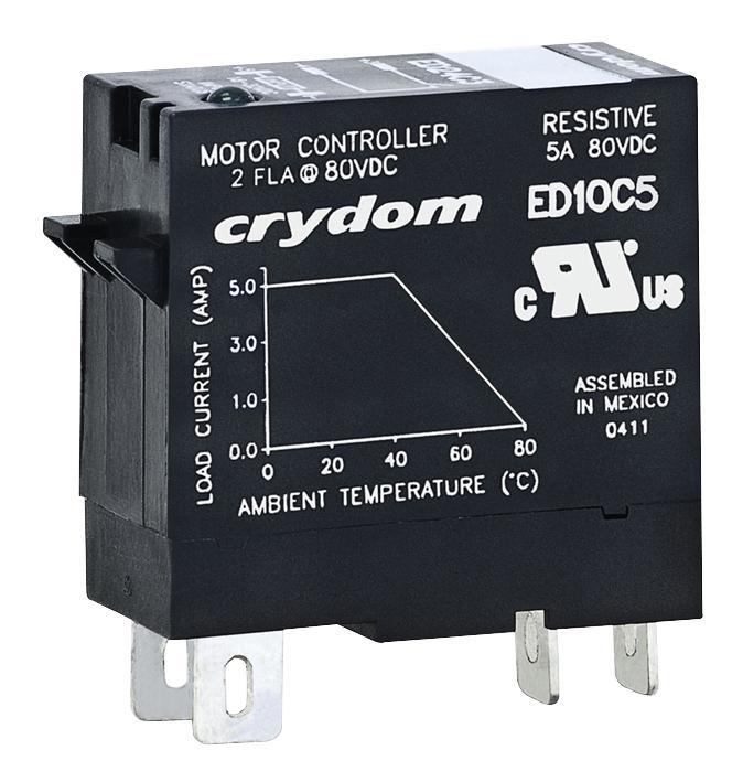 ED24D3R SSR, PLUG IN, 280VAC, 3A, 5-15VDC, RN SENSATA/CRYDOM