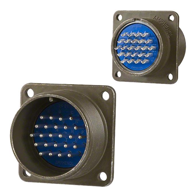 97-3102A10SL-4P CIRCULAR, SIZE 10SL, 2WAY, PIN AMPHENOL