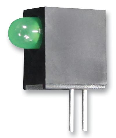 L-710A8EW/1GD HOUSING LED W/1 LED GREEN KINGBRIGHT