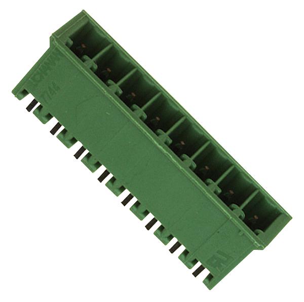 284514-8 TERMINAL BLOCK, HEADER, 8POS, TH BUCHANAN - TE CONNECTIVITY