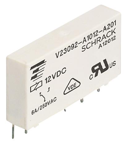 V23092-A1024-A301 RELAY, SPDT, 250VAC, 6A SCHRACK - TE CONNECTIVITY