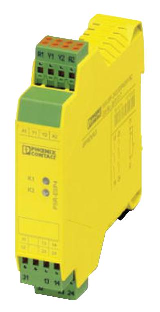 PSR-SPP-24DC/ESP4/2X1/1X2 RELAY, SAFETY, 2NO, 1NC, 250V, 6A PHOENIX CONTACT