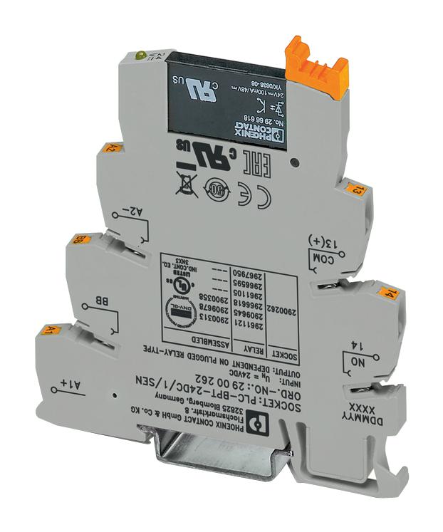 PLC-OPIT- 24DC/ 48DC/100/SEN PLC OPTOCOUPLER, D/RAIL, 24DC/48DC PHOENIX CONTACT