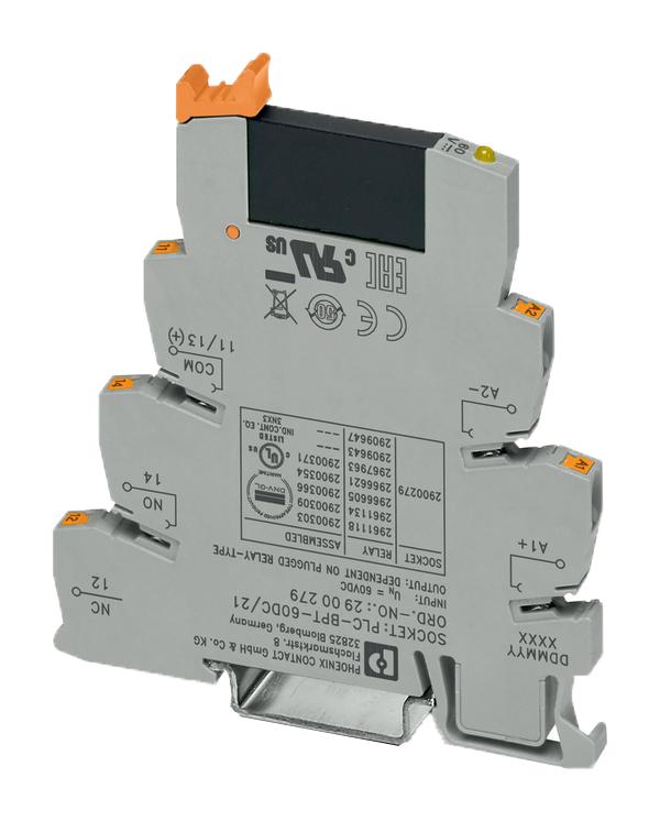 PLC-OPIT- 60DC/230AC/1 PLC OPTOCOUPLER, D/RAIL, 60DC/230AC PHOENIX CONTACT