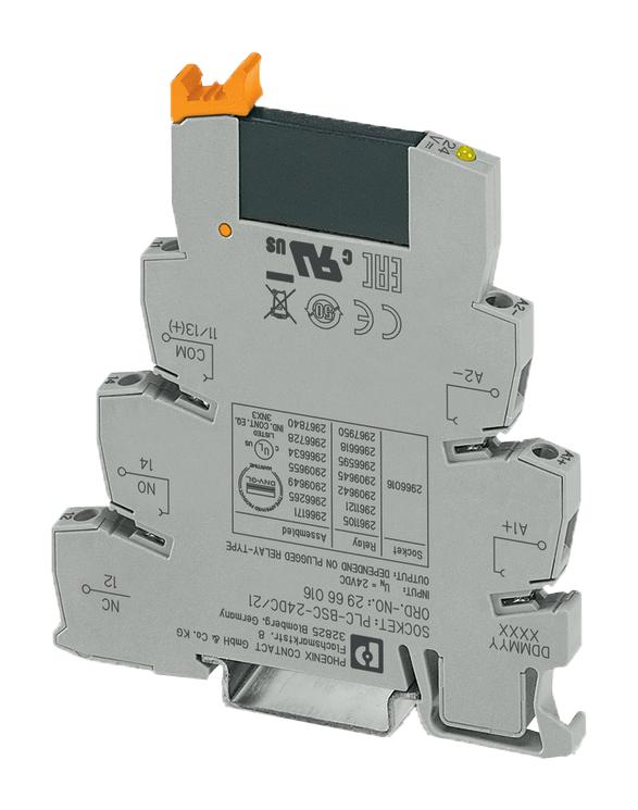 PLC-OSC- 24DC/ 24DC/  2 PLC OPTOCOUPLER, D/RAIL, 24DC/24DC PHOENIX CONTACT