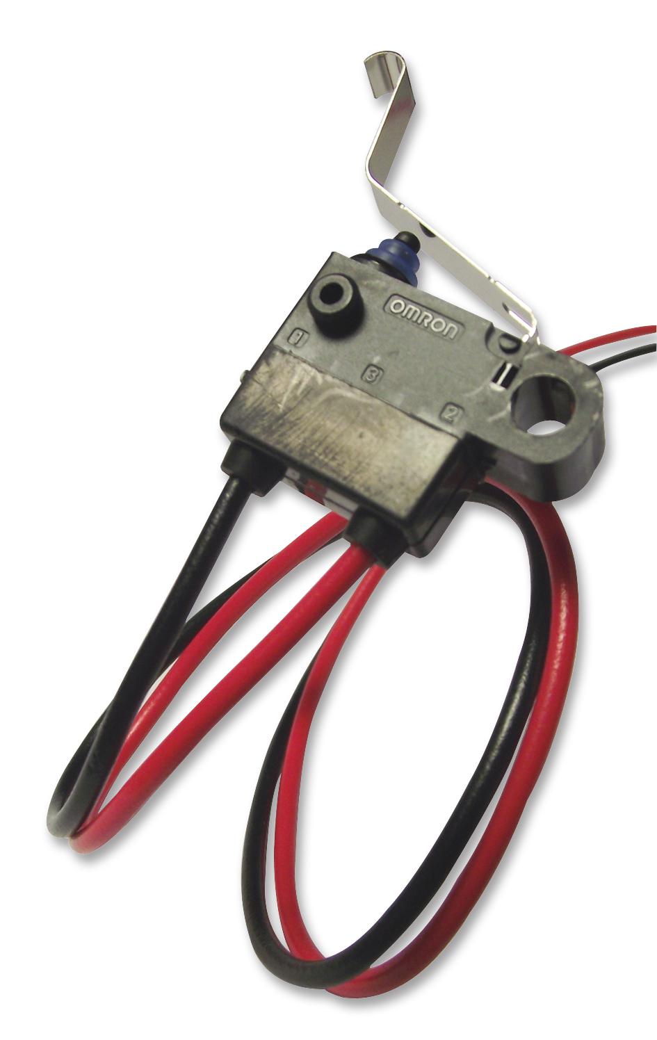 D2HW-C282M MICROSWITCH, SEALED, LONG LEAF, SPST OMRON