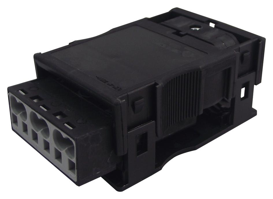 770-113 PLUG & HOUSING, WINSTA MIDI, 3P, BLK WAGO