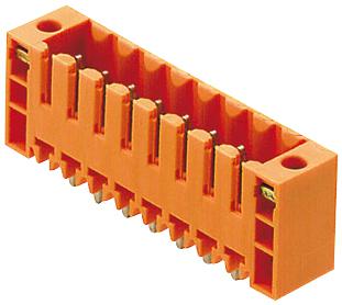 1607520000 TERMINAL BLOCK, HEADER, 4POS, TH WEIDMULLER