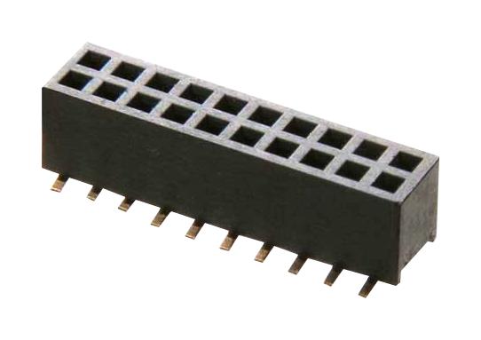 M50-3120845 SOCKET, VERTICAL, SMT, 1.27MM, 16WAY HARWIN