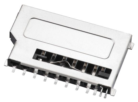 693063020911 MEMORY SOCKET, SD CARD, 9WAY WURTH ELEKTRONIK