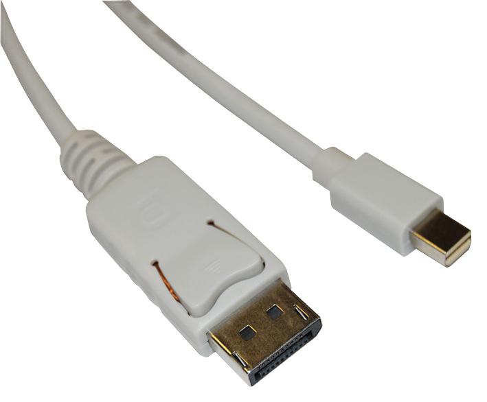 2409M-2 CABLE, MINI DISP M TO DISP PRT M, 2M VIDEK