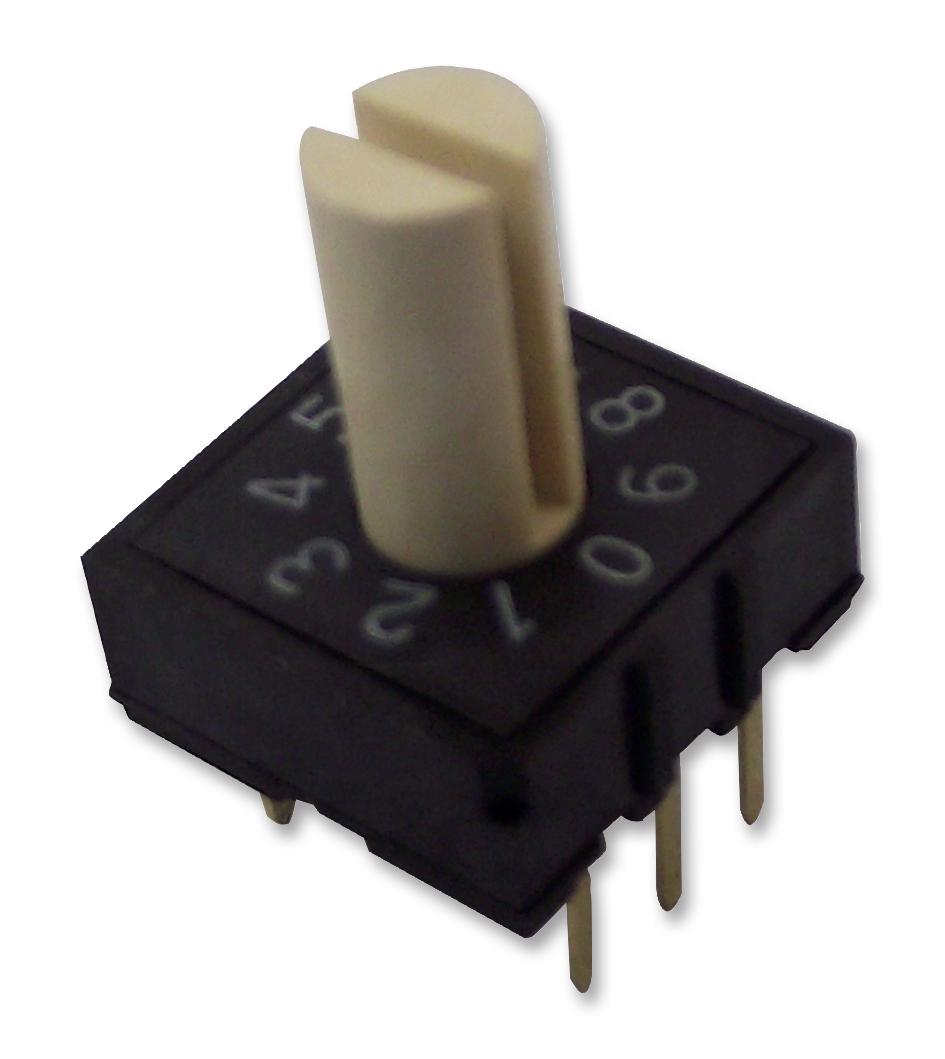 MCRH4HAF-10R-V-B SWITCH, ROTARY, THT, 10X10, 10 POS, 4X1 MULTICOMP PRO