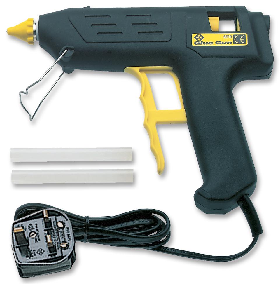 T6215 GUN, GLUE, 80W, UK PLUG CK TOOLS
