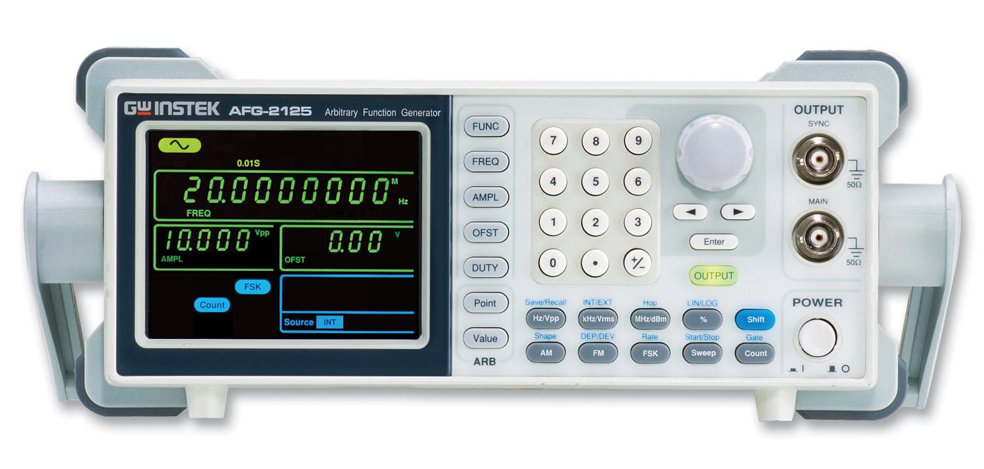AFG-2005 FUNCTION GENERATOR, 1CH, ARB/DDS, 5MHZ GW INSTEK