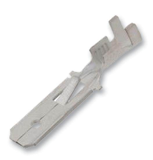 42460-2 TERMINAL, MALE DISCONNECT, 6.35MM, CRIMP AMP - TE CONNECTIVITY
