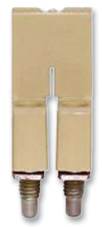 1053660000 TERMINAL BLOCK JUMPER, 2WAY, 5.1MM WEIDMULLER