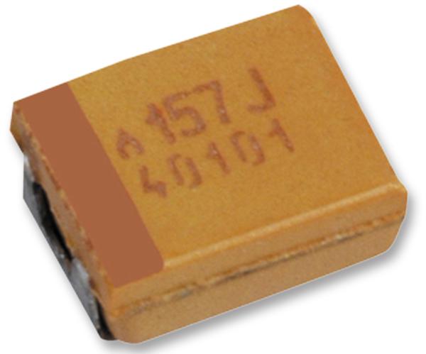 TAJV107K025RNJ CAP, 100UF, 25V, TANT, CASE V KYOCERA AVX