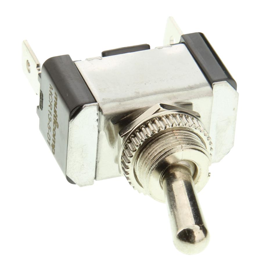 MCR13-5-01 SWITCH, TOGGLE, SPST OFF-ON, SQ MULTICOMP