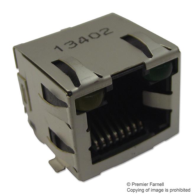 6339191-1 MODULAR, JACK, RJ45, CAT5, SMT AMP - TE CONNECTIVITY
