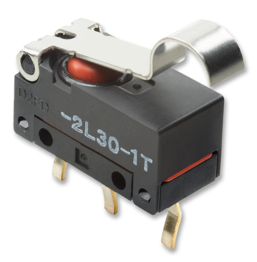 D2F-L30 MICROSWITCH, SPDT, 3A, 125VAC, 55GF OMRON