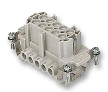 CNEF10T INSERT, FEMALE, 10P+E, 16A, 500V ILME