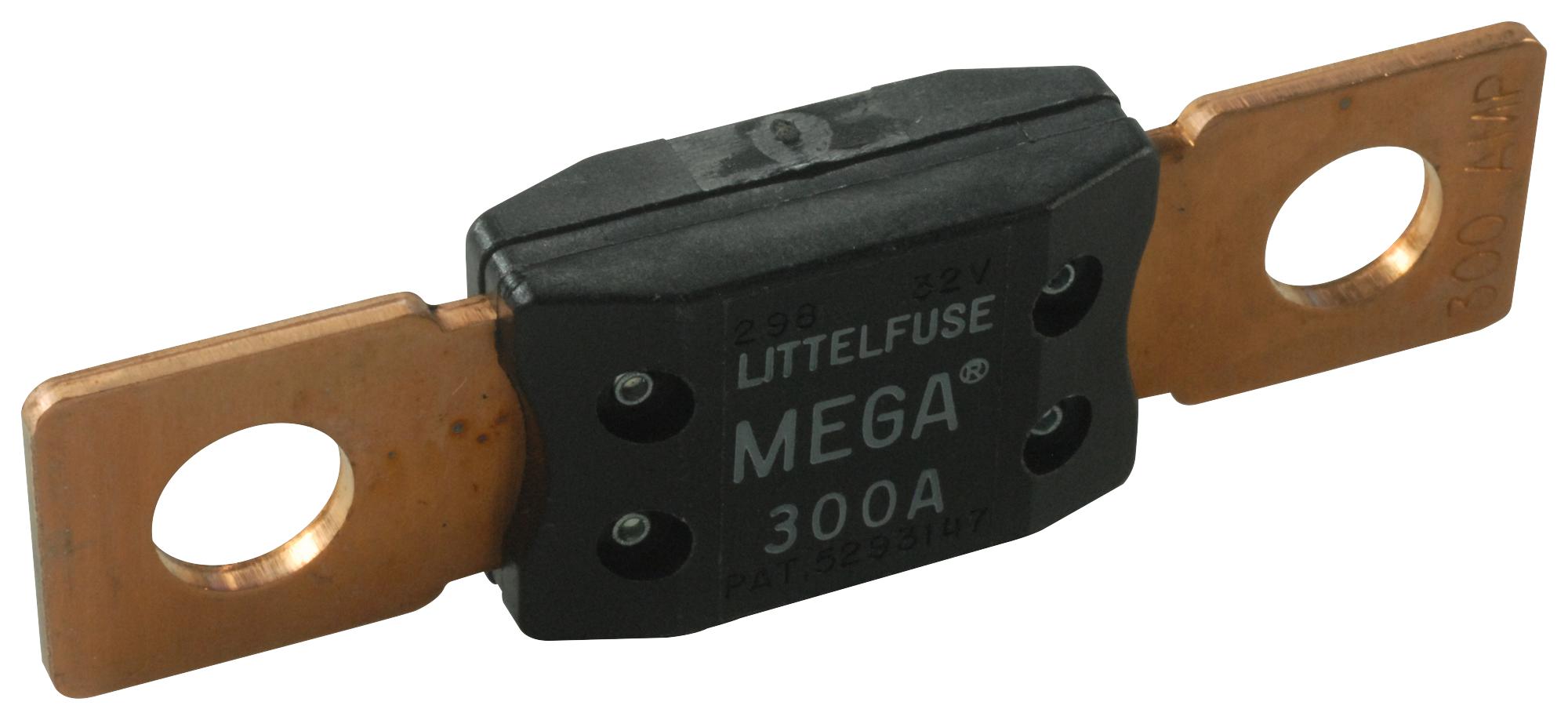 0298300.ZXH FUSE, 300A, SLOW BLOW, 32V, MEGA LITTELFUSE