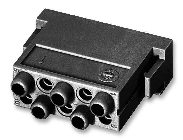 C146 D10 001 E8 MODULE, MALE, 400V, 10 WAY AMPHENOL SINE/TUCHEL
