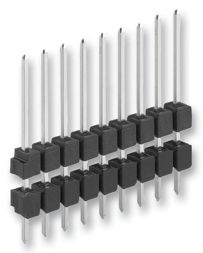 SL 13/147/36 G HEADER, PLUG, 2.54MM , STR, 36WAY FISCHER ELEKTRONIK