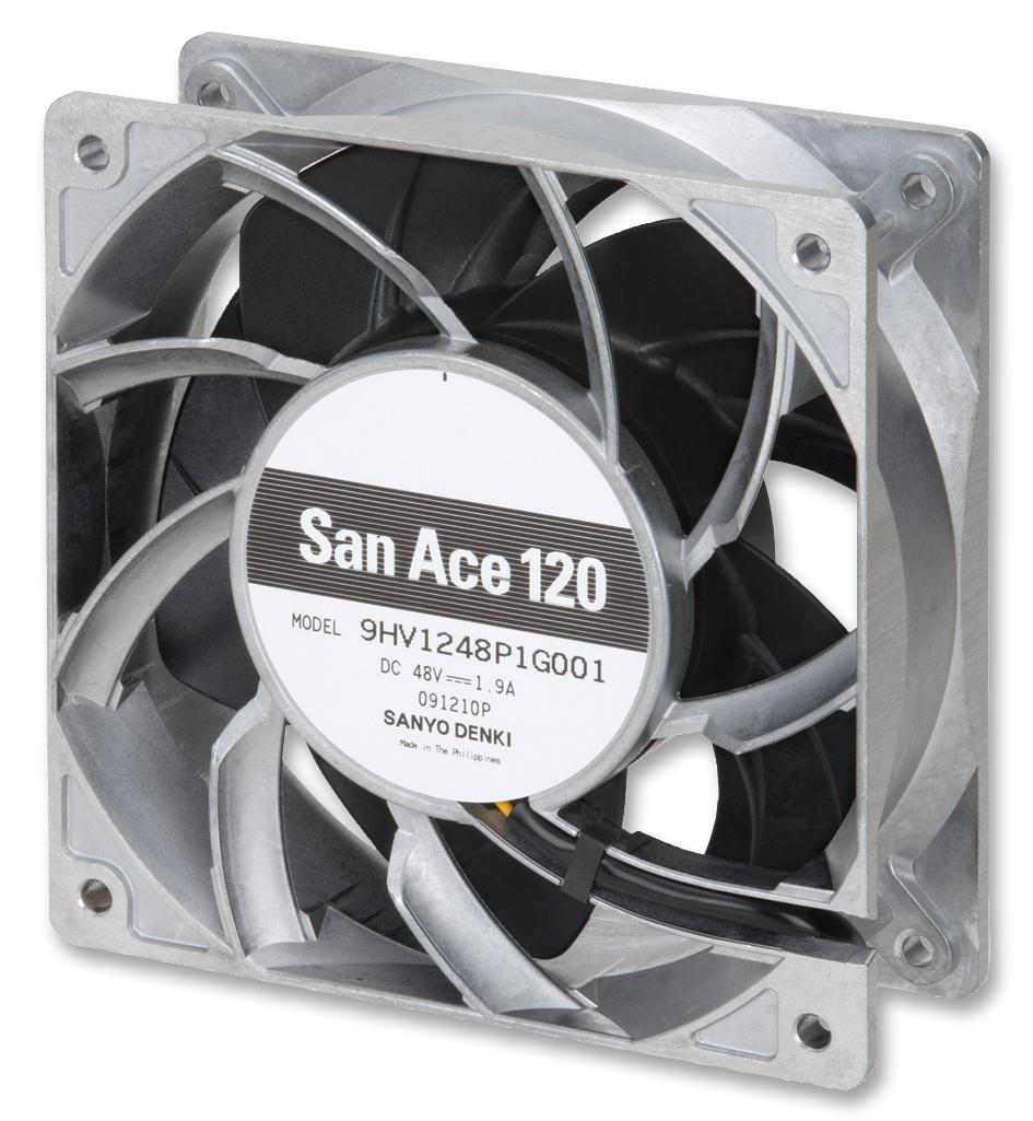 9HV1248P1G001 FAN, 120X120X38MM, 48VDC SANYO DENKI