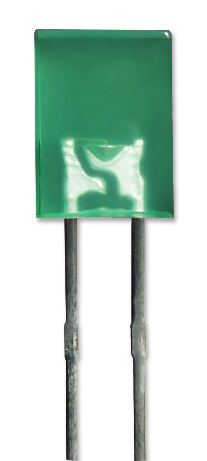 L-113GDT LED, 2X5MM, GREEN, 5MCD, 568NM KINGBRIGHT