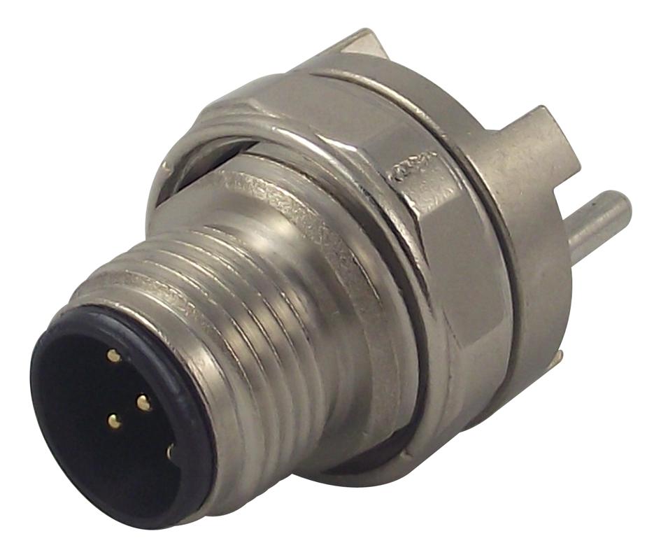 21 03 321 1510 PLUG, PANEL, HARAX M12, A-CODED, 5P HARTING