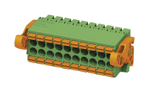 DFMC 1,5/ 4-ST-3,5-LR TERMINAL BLOCK, PLUGGABLE, 4POS, 16AWG PHOENIX CONTACT