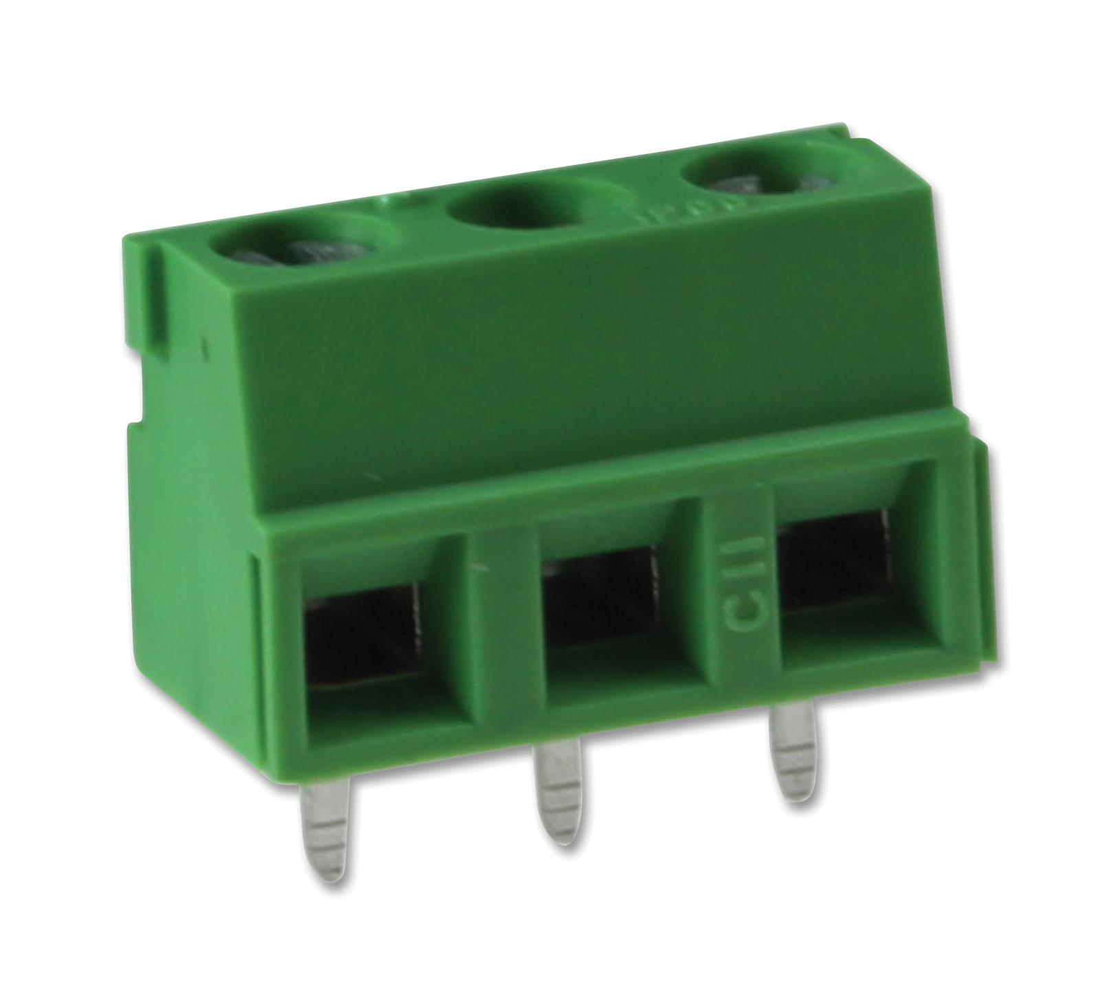 CTB0508/3 TERMINAL BLOCK, WIRE TO BRD, 3POS, 14AWG CAMDENBOSS
