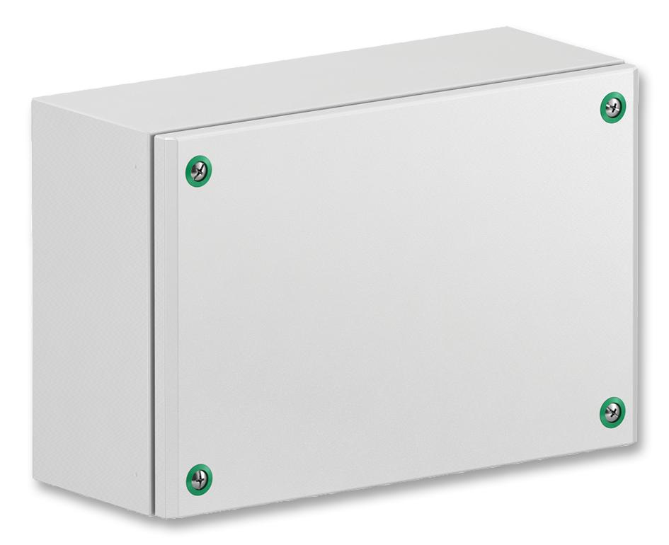 NSYSBM20208 ENCLOSURE, STEEL, GREY, 200X200X80MM SCHNEIDER ELECTRIC