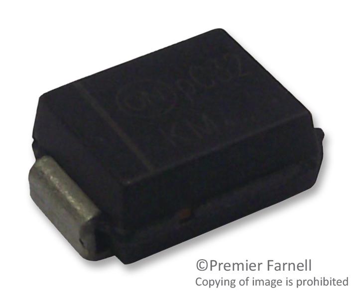 S210 SCHOTTKY RECTIFIER, 2A, 100V, DO-214AA ONSEMI